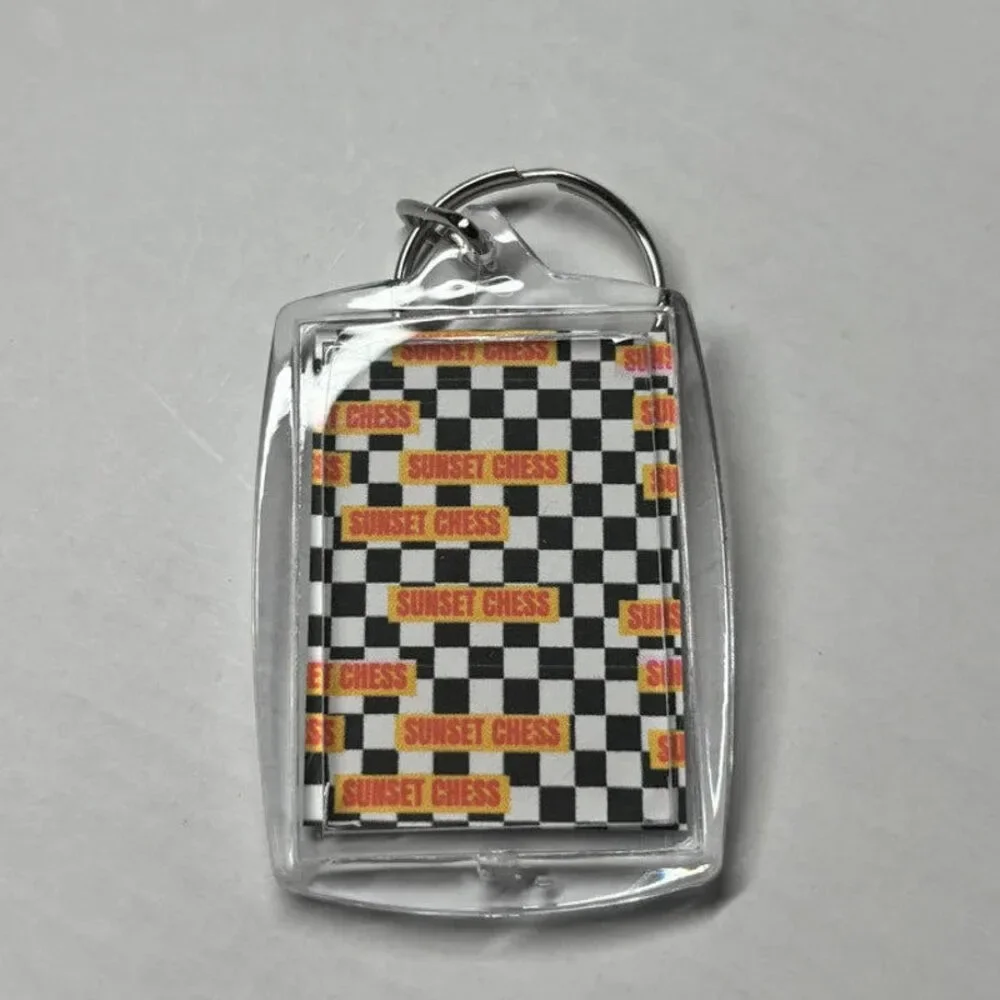 Phone & Chess - Chess Photo Keychain - Picture 3 of 3